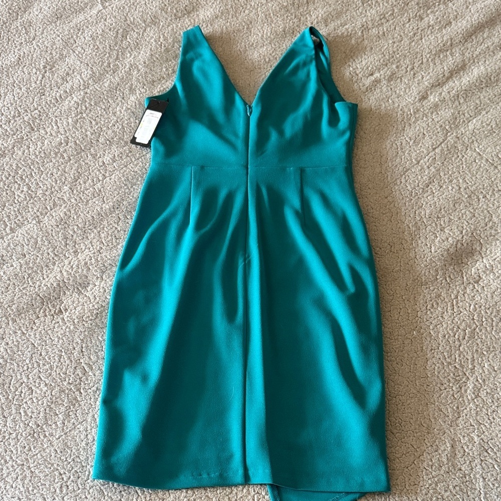 Guess Women's Turquoise Asymmetrical Dress Size 4 New - Picture 9 of 9